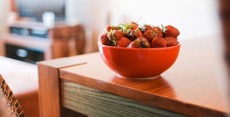 Strawberries on the Table